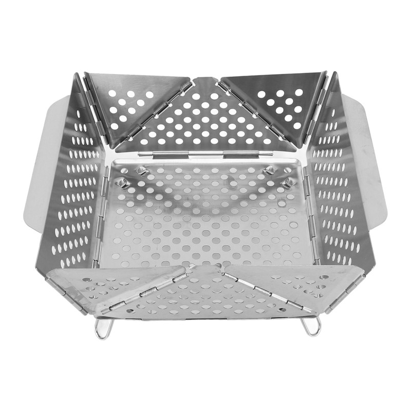Foldable Portable Charcoal BBQ Grill Stainless Steel Folding Barbecue Grill