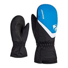 Ziener Children's Loriano Ski Mitten/Winter Sports, Waterproof, Breathable, Persian Blue, 7