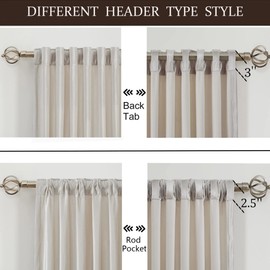 100% Blackout Ivory Off White Velvet Curtains 72 inch Long for Living Room,Set of 2 Panels Liner Rod Pocket Back Tab Thermal Window Drapes Room Darkening Heavy Decorative Curtains for Bedroom