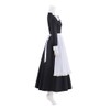 LQTIKLD Historical Colonial Costume Pioneer Maid Apron Dress Pilgrim Women