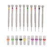 10 Pieces Flat Slotted Screwdriver Kit Professional Watch Slotted Screwdriver