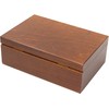 ChessJapan Antique Wooden Chess Box 21x14.5x7.5cm