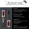 Black Waterproof Mascara, HOUSN 4D Mascara with False Eyelash Effect,