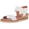 Andre Assous Women's Wedge Heels, White, 9