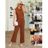 JASAMBAC 2 Piece Lounge Set Womens Jumpsuits Casual Romper Travel
