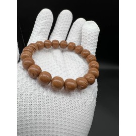 11×10.5mm dragon patterned peach pit bracelet 10mm