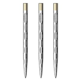 Mission Darts Laser Plus Lasered Steel Tip Points | Solid Arc | Silver 38mm
