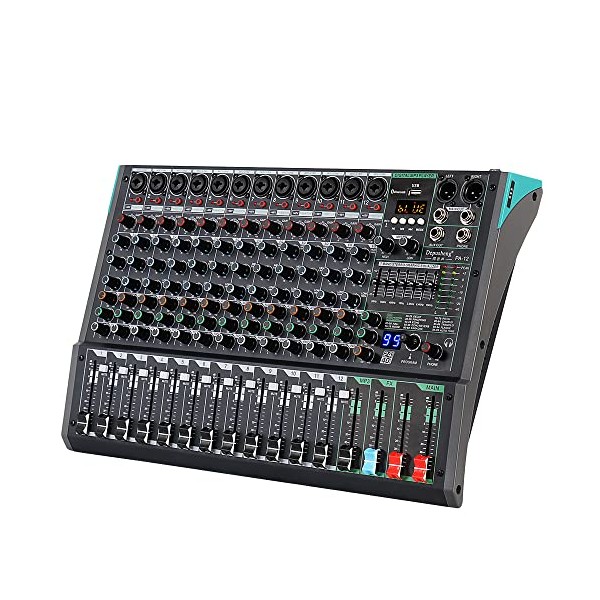 Depusheng PA12 Professional Audio Mixer Sound Board Console Desk System