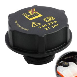 Radiator Expansion Water Tank Cap for Ford Fiesta Coolant Cap Cover Lid DG938101AA 1301104 1224233 Plastic Coolant Tank Cover Replacement Compatible with Ford Fiesta MK6 MK7 C-Max Mondeo