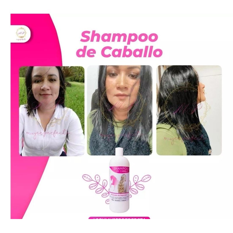 Mujer Perfecta Shampoo Crece Abundante