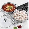 Steamer Pot Stainless Steel 2 Tier - 28cm Steamer Pot