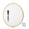 Mr. Pen- Round Dry Erase Board, 11.5” with a Black