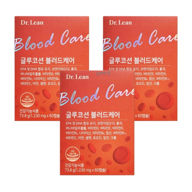 Dr.Lin Glucotion Blood Care 60 Capsules / 닥터린 글루코션 블러드케어
