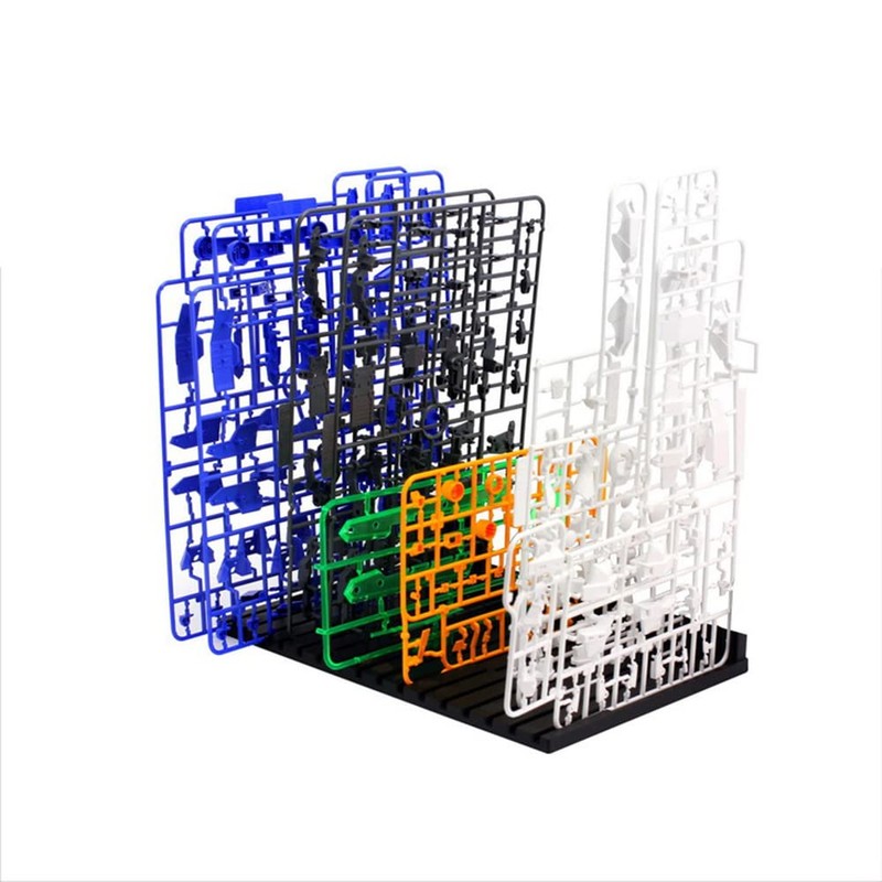 Samcos Plastic Model Production Runner Stand, 15 Columns, Board Storage,