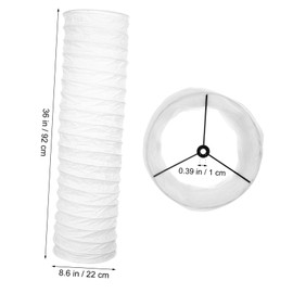 Hoement Replacement Light Cover 1pc Nordic Style Floor Lampshade for Home Hotel Paper Lampshade and Light Accessory
