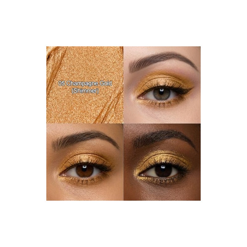 Erinde Sombra de Ojos en Barra Resistente al Agua Glitter,