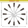 Infinity Instruments Vane Mid-Century Wall Clock