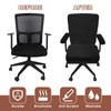 sourcing map Office Chair Covers, Stretchable Rotating Chair Slipcover Desk