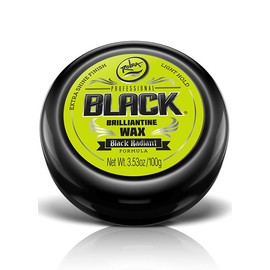 ROLDA Professional Black Brilliantine Wax Black Radiant Formula 3.53 oz