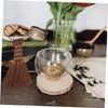 TOVINANNA 1Pc Delicate Corner Broom Compact Mini Palm Sweeping Tool