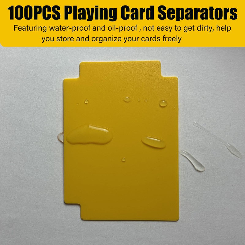 BetLight Card Dividers for Trading Cards, 7 x 9.6 cm,