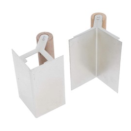 2pc Internal + External Corner Trowel Plasterers Drywall Builders Finishing Tools