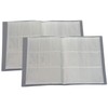 Blank Portfolio Folder 24 Pages (432 Cards) - Ideal for