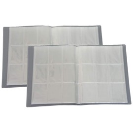 Blank Portfolio Folder 24 Pages (432 Cards) - Ideal for Collecting Pictures / Cards (2)