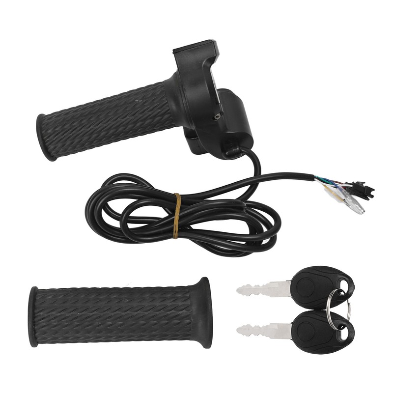 2 PCS Electric Bike Throttle Grip Kit Speed Control Grip