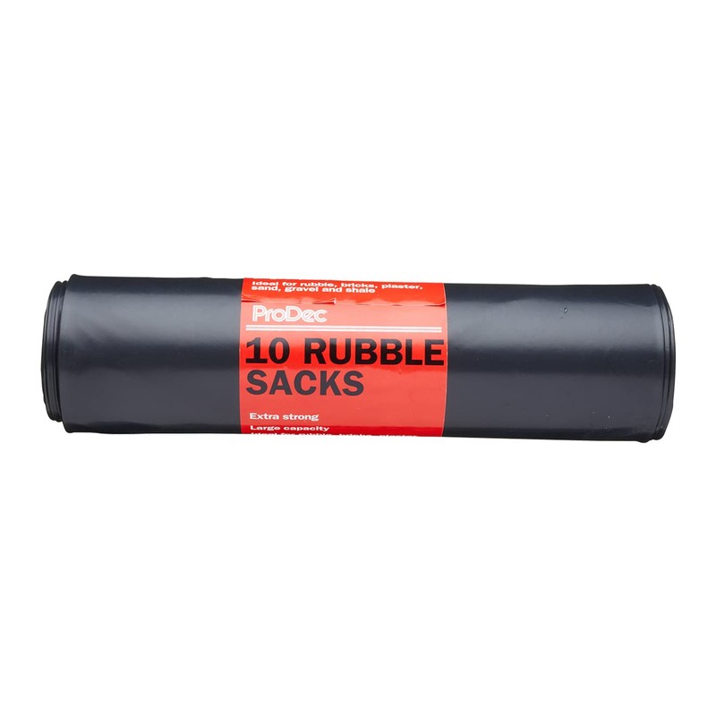Prodec - 10 x Rubble Bags - Extra Strong