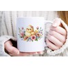 MAXIKIWI Glatte, langlebige Keramik-Kaffee- oder Teetasse für Zuhause oder Büro