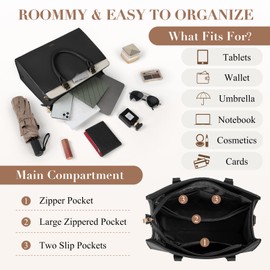 SDYSM Purses for Women Leather Top-Handle Handbag Waterproof CrossBody Womens Handbags Ladies Satchels Totes Purse Bag