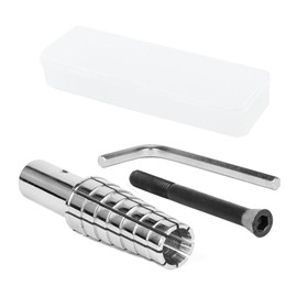 Silver Ring Expander Stainless Steel Expanding Ring Mandrel Ring Size Adjustment Tool Ring Stretcher for Jewelry Making and Repairing, One Size, Stainless Steel, No Gemstone