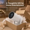 HY300 Pro+ Projector for Home Entertainment - 720P Android 14