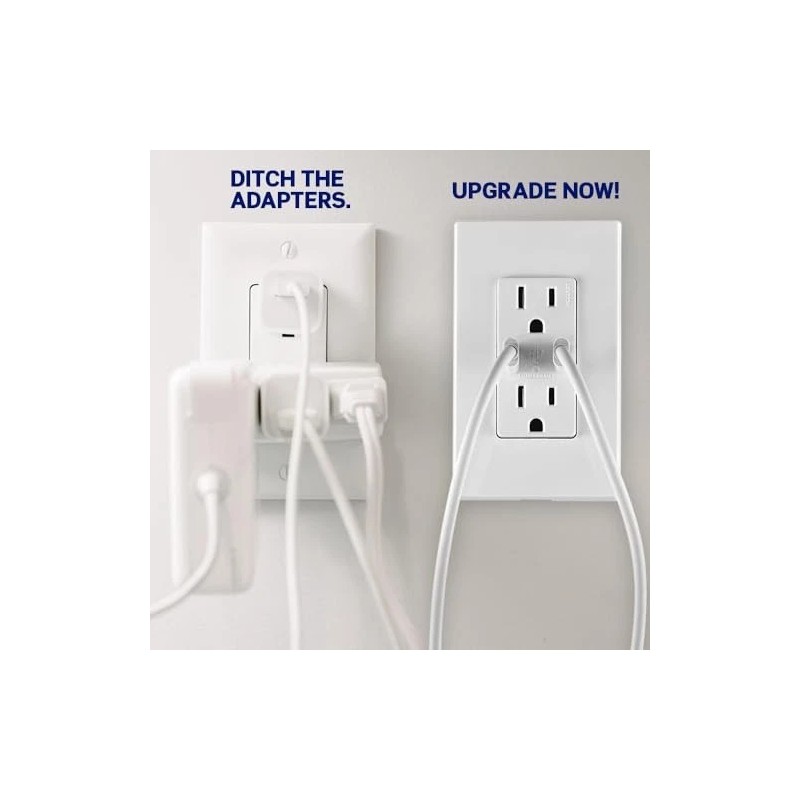 Leviton Dual Type C USB In Wall Charger 30W Power