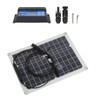 15W 18V Solar Cell Panel Monocrystalline Solar Panel Portable Solar