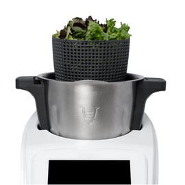 MixFino® Salad Spinner for Monsieur Cuisine Connect Trend & Smart - Finally Dry Salad with Your Monsieur Cousin Connect Accessories - Your Spare Parts for Monsieur Cuisine Connect Accessories