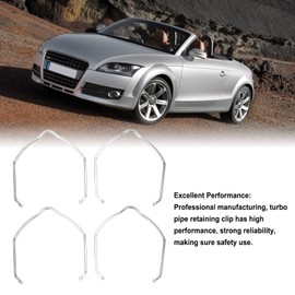 Keenso 1J0145769H Intercooler Hose Retaining Clip,4pcs Hose Holding Clamp Compatible with Benz C Class E Class