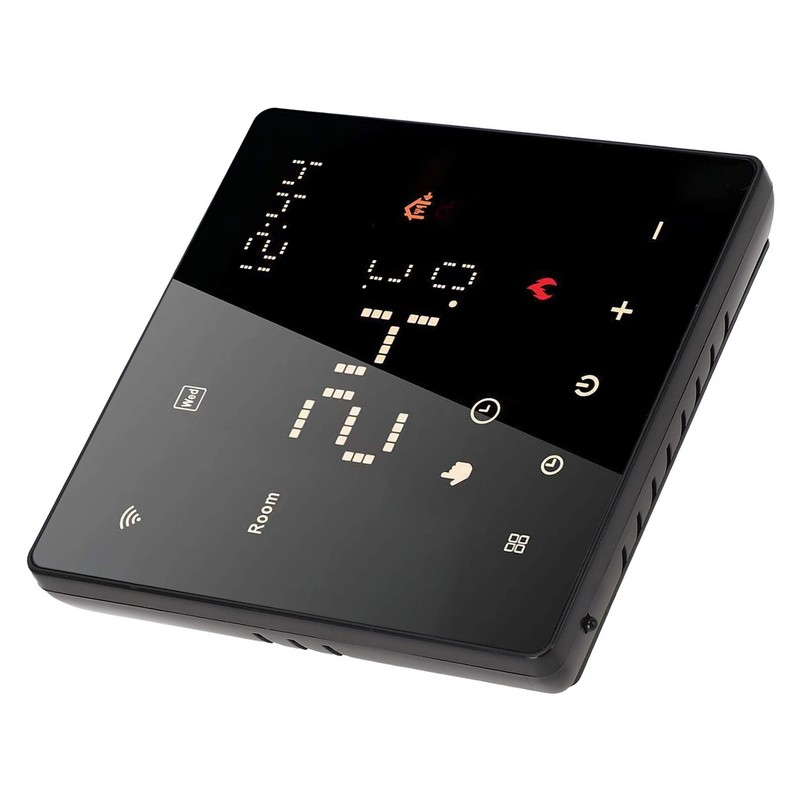 Smart Thermostat Touchscreen PC Flame Retardant APP Control Home Thermostat