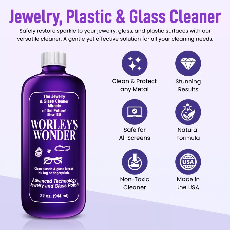 Worley's Wonder Jewelry & Glass Cleaner - Worley's Wonder Complete
