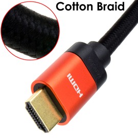 HDMI v2.1 Ultra High Speed HDR 8K 60Hz 4K 120Hz 48Gbps eARC Cable 1m Copper [1 metres]