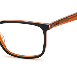 Polaroid Pld D394 Sunglasses, 8LZ/15 BLACK ORANGE, 55