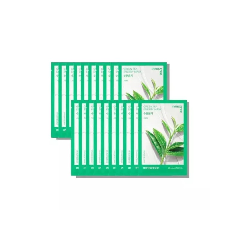 Innisfree [10+10] 이니스프리 에너지 마스크 22mL 20매 (10종 택1) [10+10]