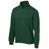 Sport Tek 1/4-Zip Sweatshirt, Forest Green, Medium