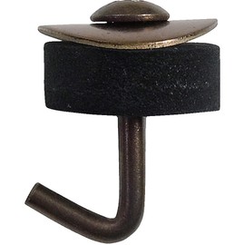 DAIDOHANT 37597 Stainless Steel Quick Detach Hooks, Corrugated Board Hooks, Bronze, Nominal Diameter: 1.2 inches (3.0 cm) x Length: 0.9 inches (22 mm), Pack of 100