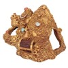 Fish Tank Gold Mountain Simulation Resin Aquarium Treasure Mountain Hideouts