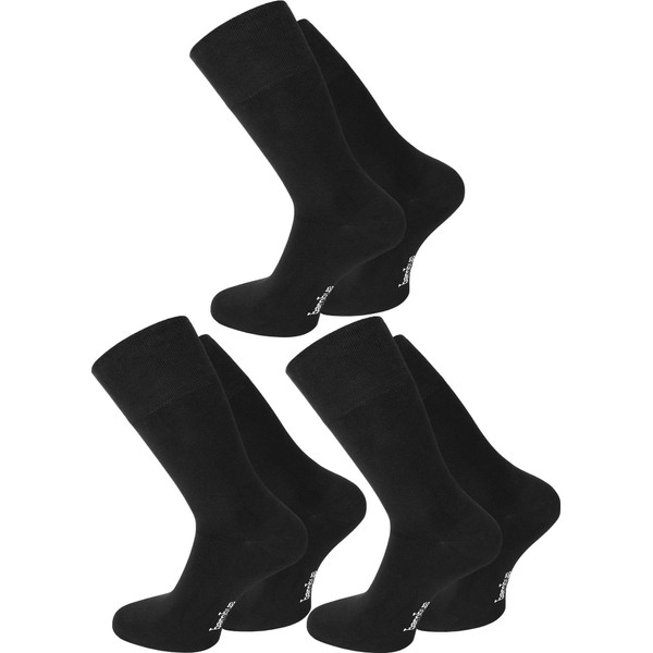 normani 6 Pairs Bamboo Socks with Terry Cloth Sole without
