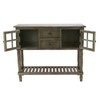 Decor Therapy Console Table, Size: 42w 14d 34.25, gray