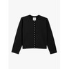 Agnes B 0267M001 Cardigan Women's Cardigan, M001, Black