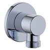 Derengge SA-0041-CP Handheld Shower Wall Supply Elbow, Wall-Mount Hose Connector,